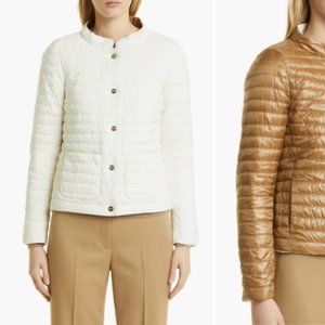 HERNO - Reversible Water Repellent Down Puffer Jacket - Size 8 BNWT